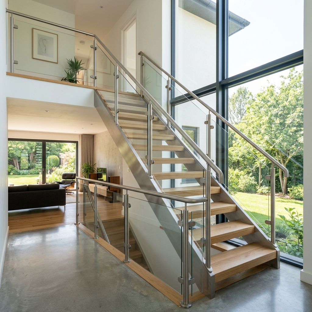 SS Staircase Railings